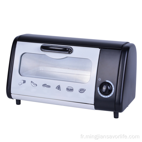 Mini four grille-pain de cuisson portatif électrique à la maison 8L